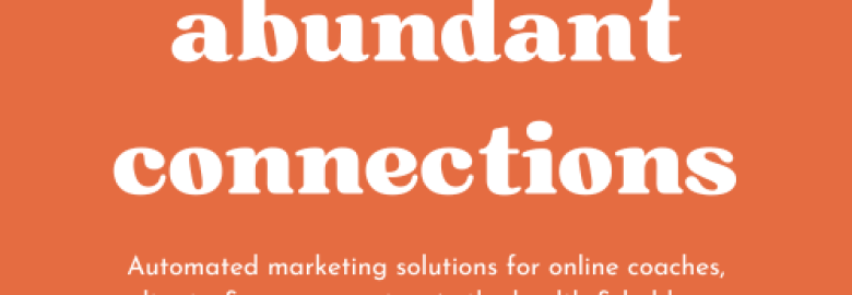 Abundant Connections