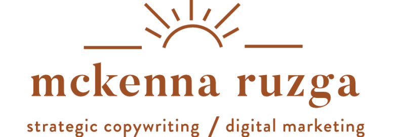 McKenna Ruzga Copywriting & Digital Marketing