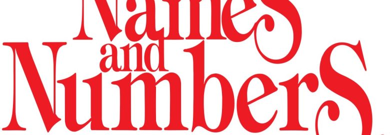 Names and Numbers